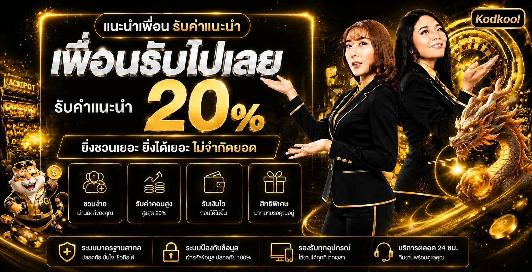 Kodkool สล็อตเว็บตรง ทางเข้าและคาสิโนออนไลน์