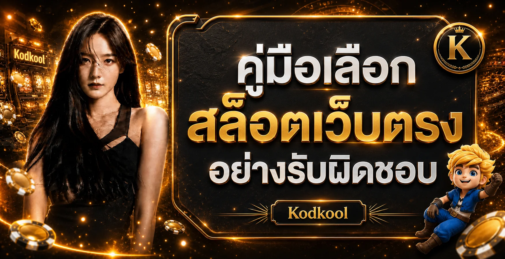 Kodkool คู่มือเลือกสล็อตเว็บตรงอย่างรับผิดชอบ